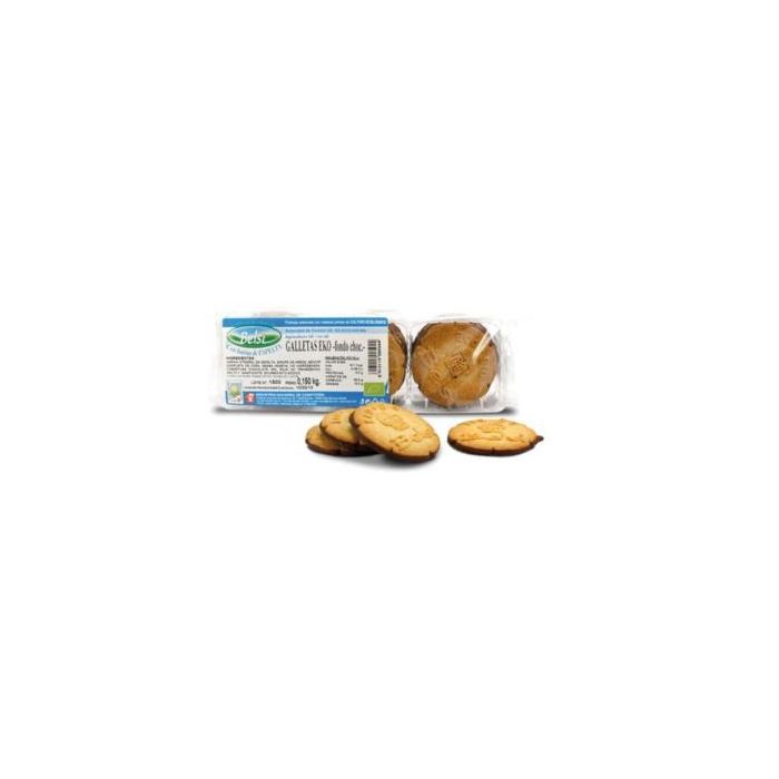 Galletas Eko Espelta Con Fondo De Chocolate 150G
