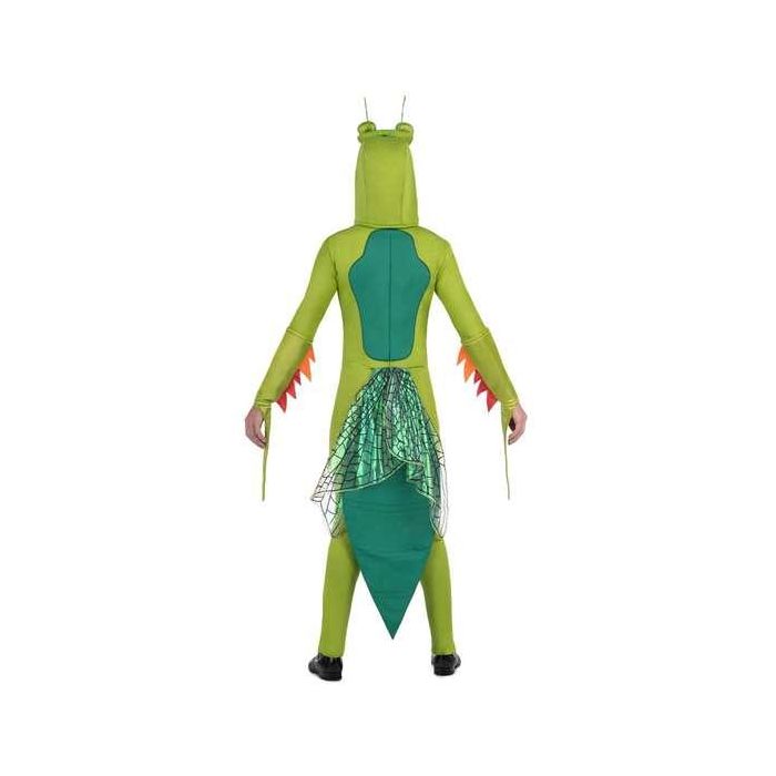 Disfraz mantis capucha, mono y brazaletes talla one size 2 Disfraz mantis capucha, mono y brazaletes talla one size 2