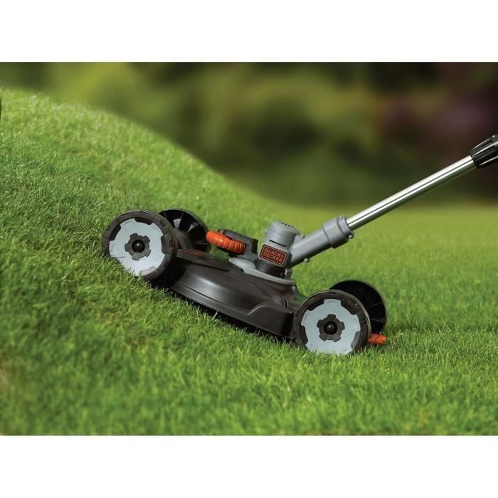 BLACK & DECKER Herramienta inalámbrica 3 en 1 Cortacésped de 28 cm y 18 V 5 BLACK & DECKER Herramienta inalámbrica 3 en 1 Cortacésped de 28 cm y 18 V 5