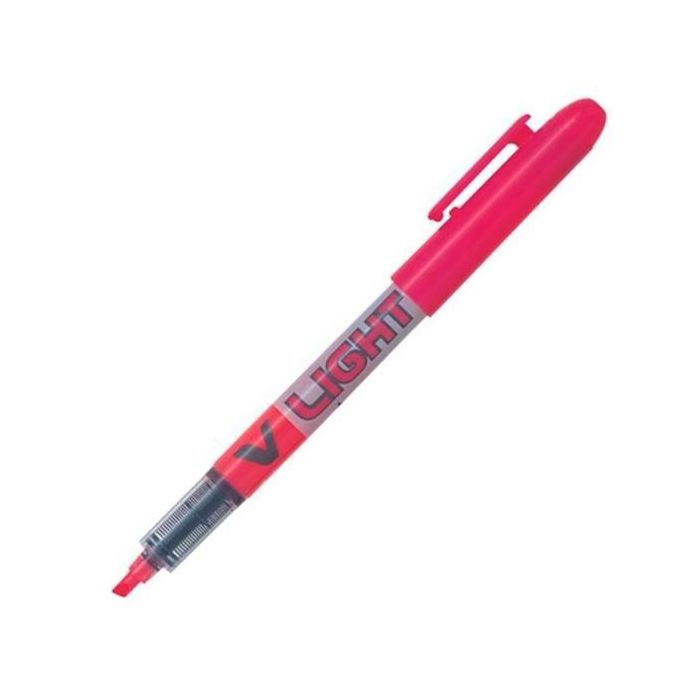 Pilot Marcador Fluorescente V Light Rosa (12 Unidades) (12 Unidades)