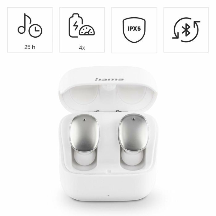 Auriculares Hama 00184109 Blanco 22 Auriculares Hama 00184109 Blanco 22