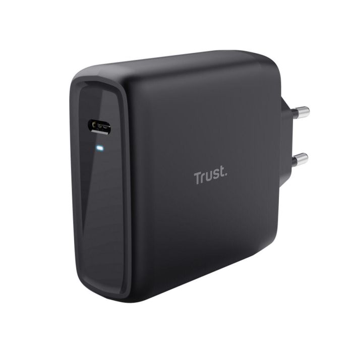 Cargador de Pared + Cable USB-C Trust 24818 Negro 1 Cargador de Pared + Cable USB-C Trust 24818 Negro 1