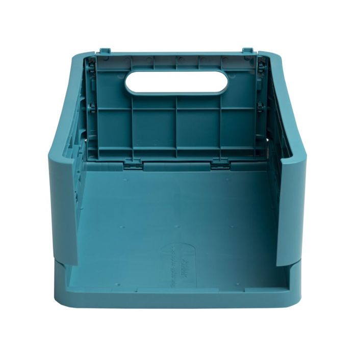 Caja Plegable Exacompta Midi Skandi Polipropileno Reciclado Color Azul Pacifico 276x188x120 mm 3