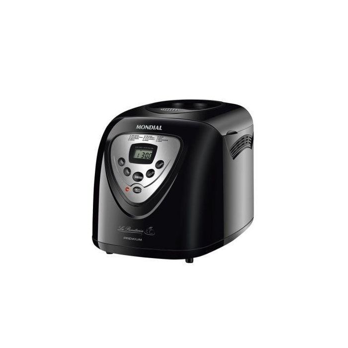 PANIFICADORA MONDIAL NPF51 LA PANETTERIA PREMIUM - 450/600/900 GRAMOS - 12 PROGRAMAS COCCIÓN Y AMASADO - CUBETA ACERO INOX - TEMPORIZADOR PANIFICADORA MONDIAL NPF51 LA PANETTERIA PREMIUM - 450/600/900 GRAMOS - 12 PROGRAMAS COCCIÓN Y AMASADO - CUBETA ACERO INOX - TEMPORIZADOR