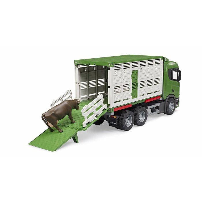 Transporte Ganado Con Buey Scania Super 560R 03548 Bruder 3 Transporte Ganado Con Buey Scania Super 560R 03548 Bruder 3