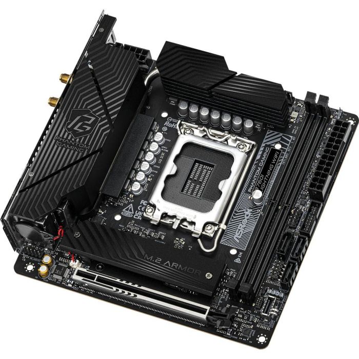 ASRock B760I Lightning WiFi Placa Base ITX para Intel LGA 1700 con HDMI, DisplayPort y DDR5 2