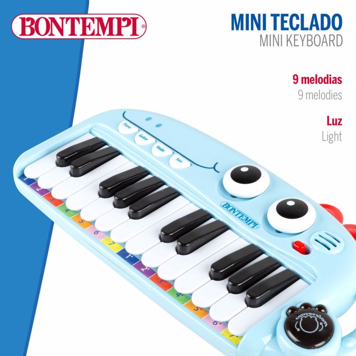 Piano Educativo Aprendizaje Bontempi Dino 30 x 4 x 14 cm (4 Unidades) 5