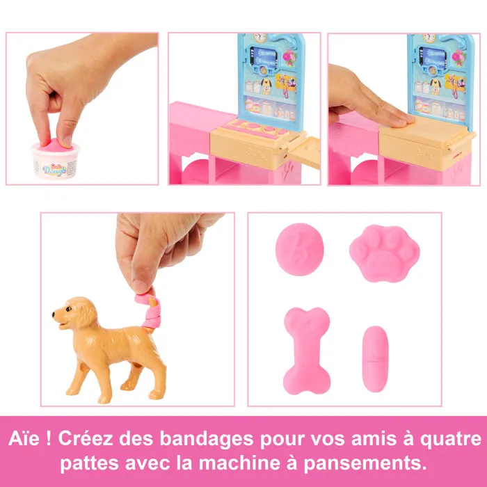 Barbie Muñeca Barbie Y Su Clínica Veterinaria JFX93 Mattel para Niños +3 Años 3