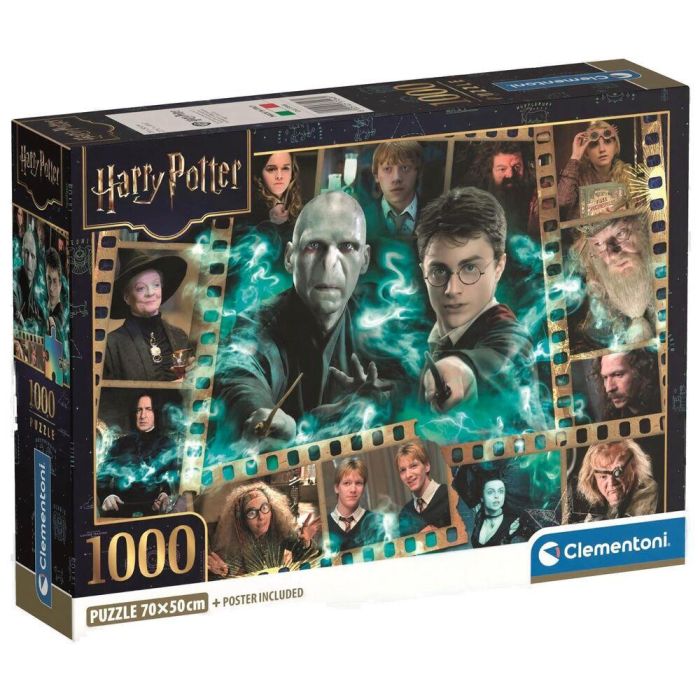 CLEMENTONI Puzzle Harry Potter 1000 piezas - 70x50cm
