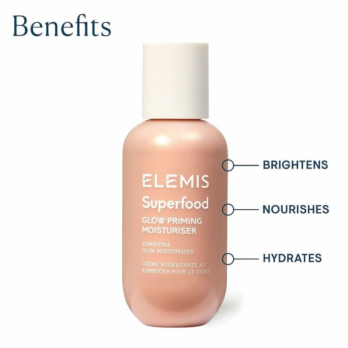 Elemis SUPERFOOD glow priming moisturiser - Crema Facial Hidratante e Iluminadora para Todo Tipo de Pieles 60 ml 3 Elemis SUPERFOOD glow priming moisturiser - Crema Facial Hidratante e Iluminadora para Todo Tipo de Pieles 60 ml 3