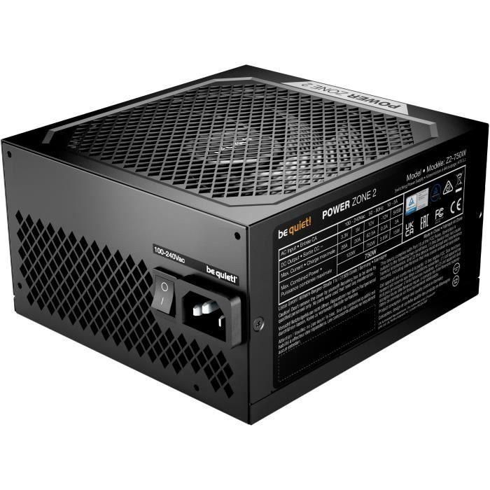 be quiet! Power Zone 2 Fuente Alimentación PC 750W 80 PLUS Platinum Modular ATX 3.1 2 be quiet! Power Zone 2 Fuente Alimentación PC 750W 80 PLUS Platinum Modular ATX 3.1 2