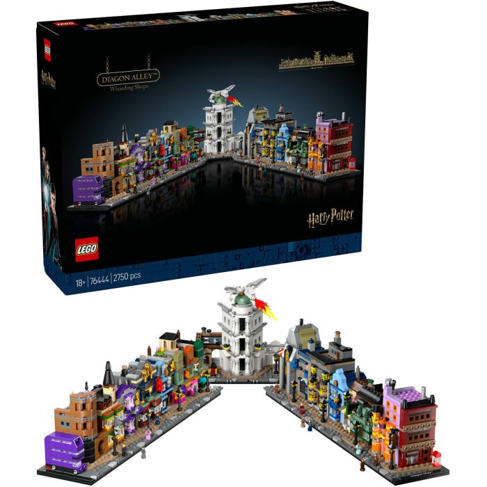 Lego Harry Potter 76444 Tiendas Mágicas del Callejón Diagon - Set para Adultos 4