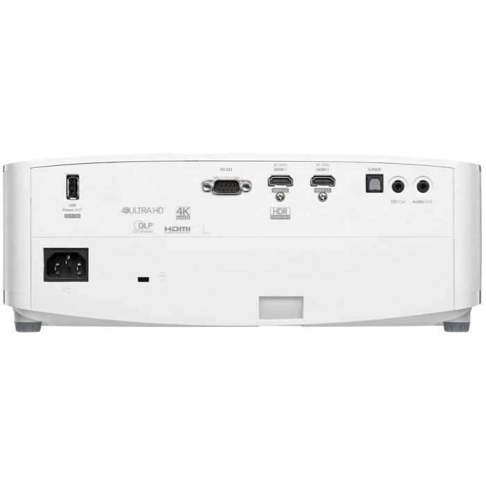 Optoma UHD38x Proyector DLP 4K UHD 4000 Lúmenes 3D con 2xHDMI, USB y Altavoz Blanco 10