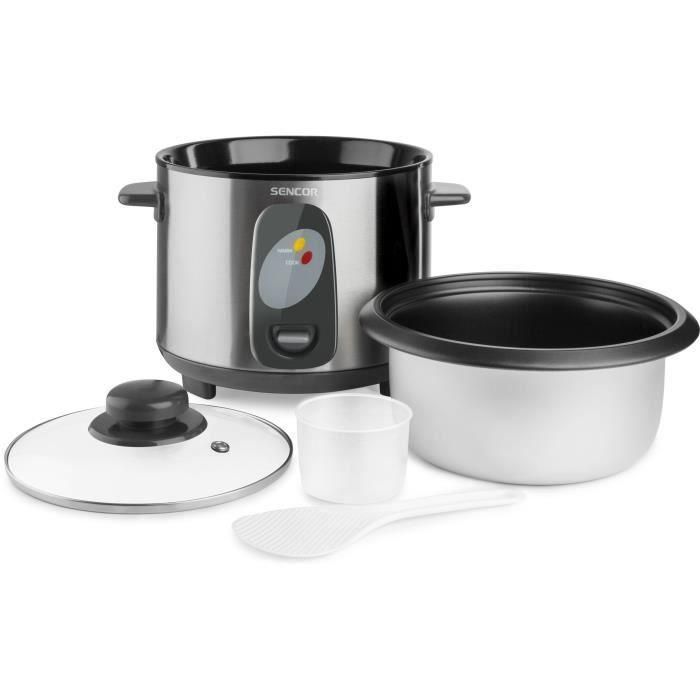 Olla arrocera - SENCOR - SRM 1000SS - 400 W - 1 L - Acero inoxidable 2