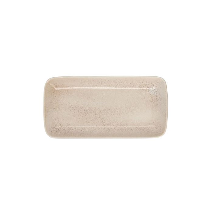 Ariane Bandeja Rectangular Porcelana Reforzada Hostelería Porous 28x14 cm Extra Resistente Antidesportillamiento Pack 6 Unidades