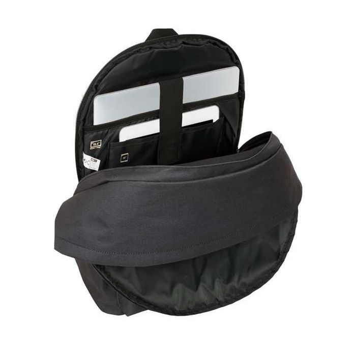 Harper & Neyer Mochila Doble para Portátil 15,6" + USB Negra 31x44x18cm 4 Harper & Neyer Mochila Doble para Portátil 15,6" + USB Negra 31x44x18cm 4