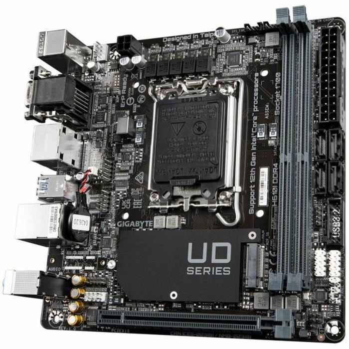 GIGABYTE GIG4719331834562 Placa base H610I DDR4 2 GIGABYTE GIG4719331834562 Placa base H610I DDR4 2