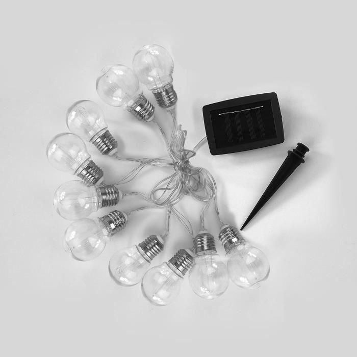 Guirnalda solar LUMIJARDIN Dixy con 10 bombillas de filamento LED 1 Guirnalda solar LUMIJARDIN Dixy con 10 bombillas de filamento LED 1