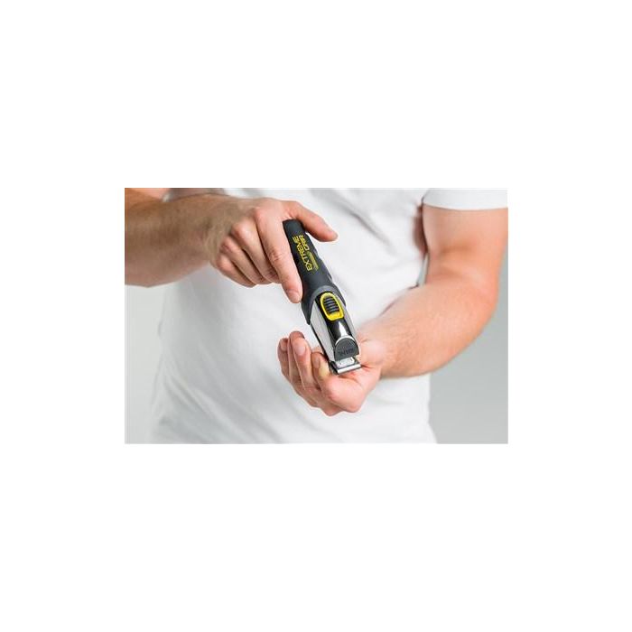 Wahl 09893-0440 Cortabarbas Extreme Grip - Batería de Litio, 12 Peines Guía, Corte de 0.5 a 9 mm 9