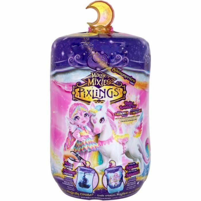 Pixling Unia y Cosmic Doll - MAGIC MIXIES - Muñeca y unicornio en botella, con ingredientes 3