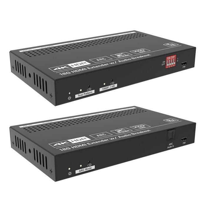Vivolink Kit Extensor HDBaseT HDMI 2.0 18Gbps con Desagregación de Audio 2