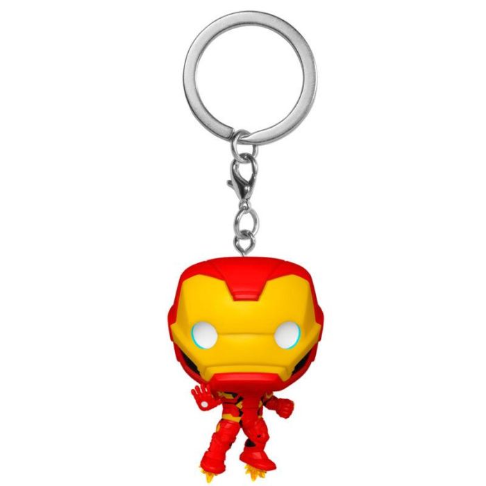 Llavero Pocket POP Marvel Iron Man Classics 1