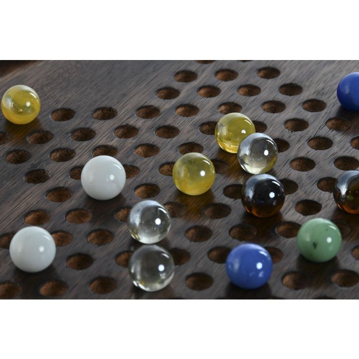 DKD Home Decor Juego Colonial Mango Acacia Marron 30 x 2 x 30 cm 2