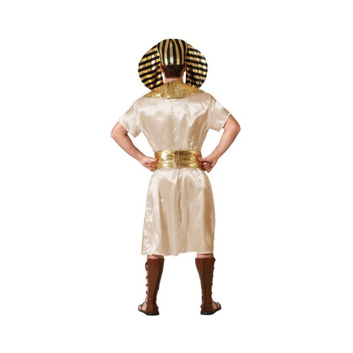 Disfraz Egipcio Dorado Hombre Adulto con Sombrero 2 Disfraz Egipcio Dorado Hombre Adulto con Sombrero 2