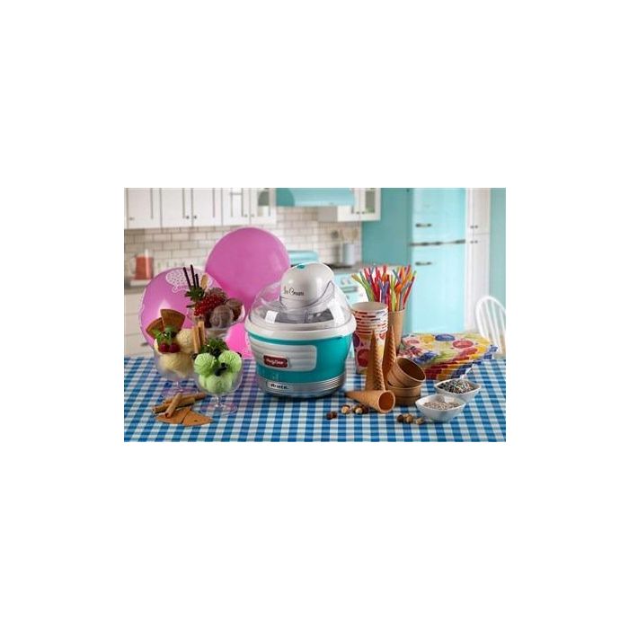 Ariete 643/01 Heladera Eléctrica Party Time Azul 1.5L para Hacer Helados Caseros 11