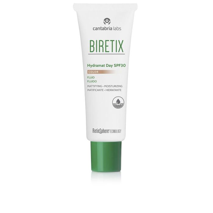 Biretix Hydramat Day Fluido Con Color Spf30 50 Ml