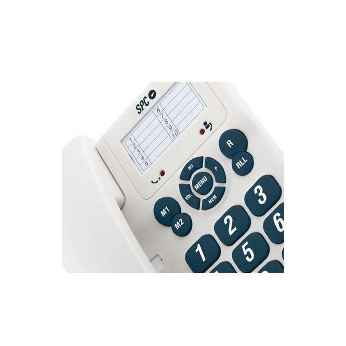 Teléfono Fijo SPC Internet 3602B Blanco 1 Teléfono Fijo SPC Internet 3602B Blanco 1