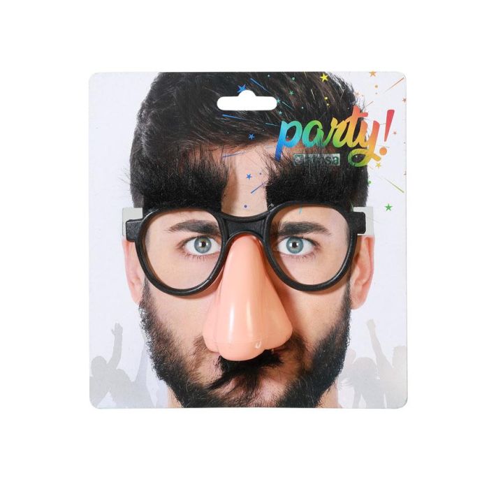 Gafas con nariz y bigote negro cómico para disfraces y fiestas temáticas 1 Gafas con nariz y bigote negro cómico para disfraces y fiestas temáticas 1