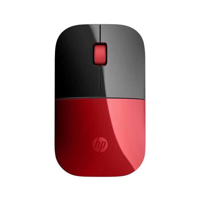 HP Raton Z3700 Ambidiestro RF inalambrica optico 1200 DPI/ V0L82AA/ Rojo y Negro 5