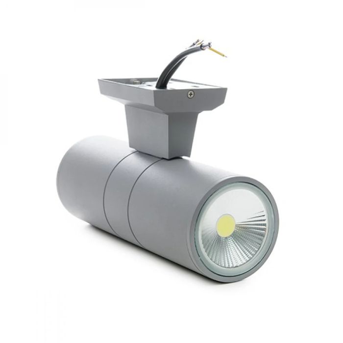 HO Aplique LED Exterior 30W 2246Lm 2700K Violet IP65 40.000H [HO-COBWALL-2X15-WW] 3