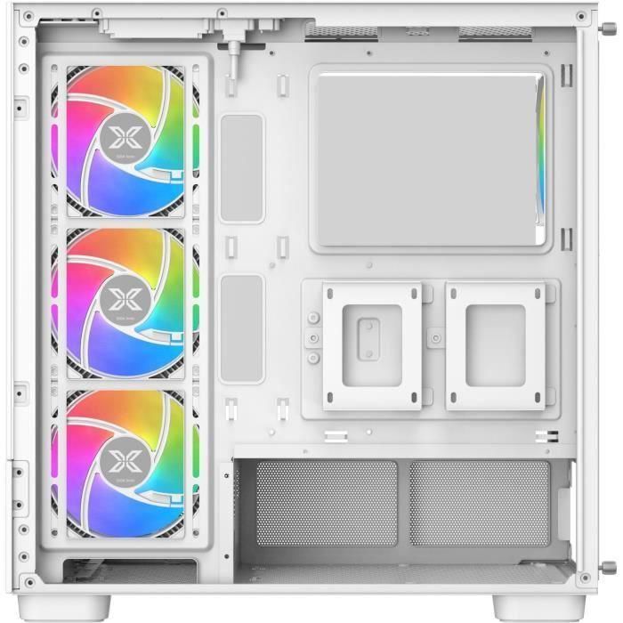 Caja de PC sin fuente de alimentación - XIGMATEK Endorphin Air Arctic V2 (Blanco) - Torre media - Formato E-ATX 5 Caja de PC sin fuente de alimentación - XIGMATEK Endorphin Air Arctic V2 (Blanco) - Torre media - Formato E-ATX 5
