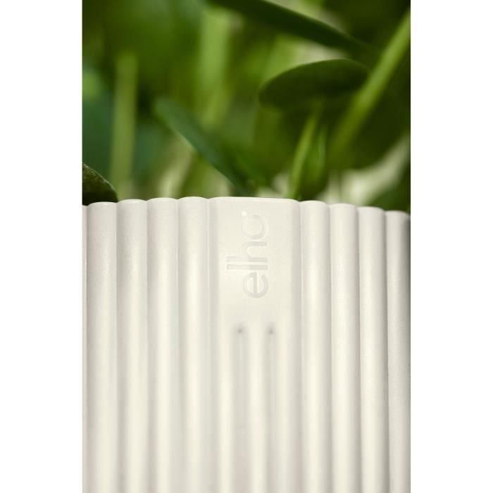 ELHO Vibes Fold Maceta redonda 30 - Blanco - Ø 30 x H 27 cm - interior - 100% reciclado 5 ELHO Vibes Fold Maceta redonda 30 - Blanco - Ø 30 x H 27 cm - interior - 100% reciclado 5