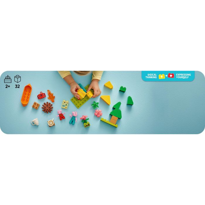 LEGO DUPLO 10452 Excursión Campestre de Peppa Pig y Papá Pig Set de Construcción para Preescolares con Tienda y Canoa 5 LEGO DUPLO 10452 Excursión Campestre de Peppa Pig y Papá Pig Set de Construcción para Preescolares con Tienda y Canoa 5