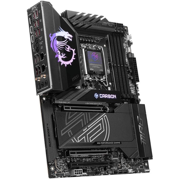 MSI MPG Z890 Carbon Wifi Z890.S1851.ATX.DDR5 Placa Base ATX Intel LGA 1851 DDR5 3 MSI MPG Z890 Carbon Wifi Z890.S1851.ATX.DDR5 Placa Base ATX Intel LGA 1851 DDR5 3