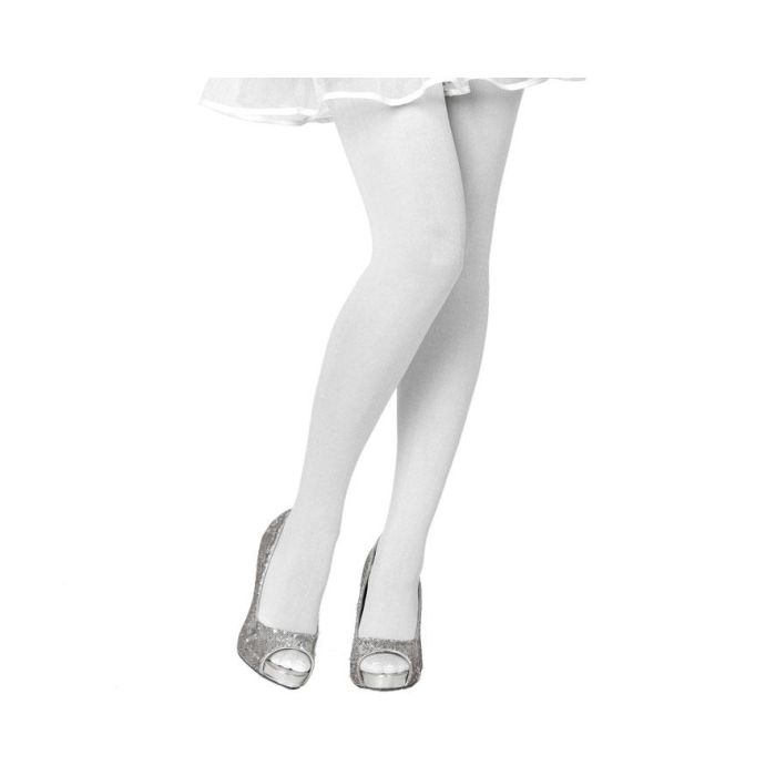 Pantys Blancos Lisos para Adulto - Ideales para Disfraces de Ángel, Enfermera, Mimo o Muñeca 0 Pantys Blancos Lisos para Adulto - Ideales para Disfraces de Ángel, Enfermera, Mimo o Muñeca 0