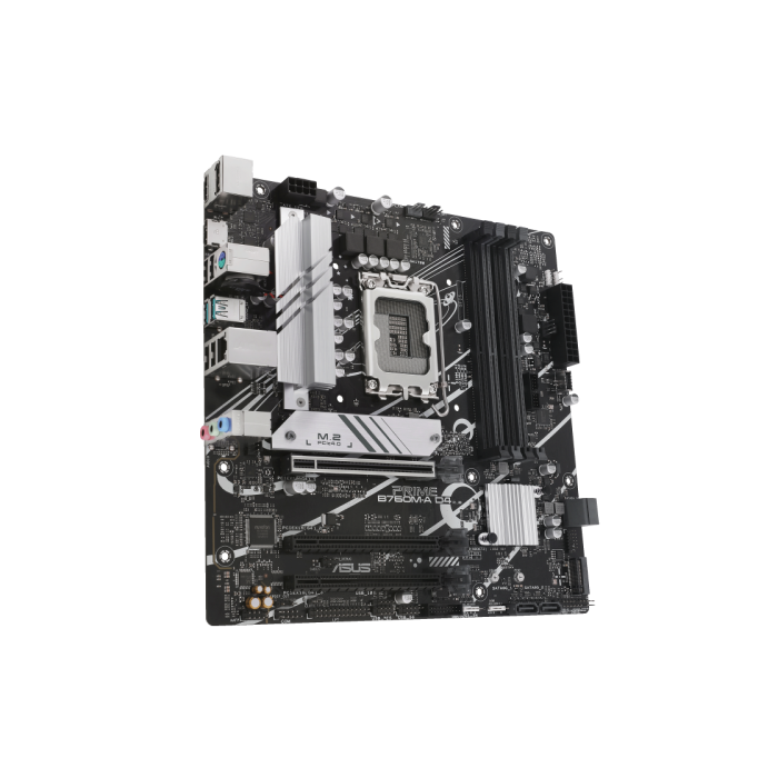 ASUS Prime B760M-A D4-CSM Placa Base Intel B760 Socket 1700 Micro ATX DDR4 para 14a/13a/12a Gen Intel Core 2