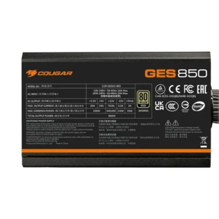 Fuente de Alimentación Cougar 80plus Gold 750 W 2