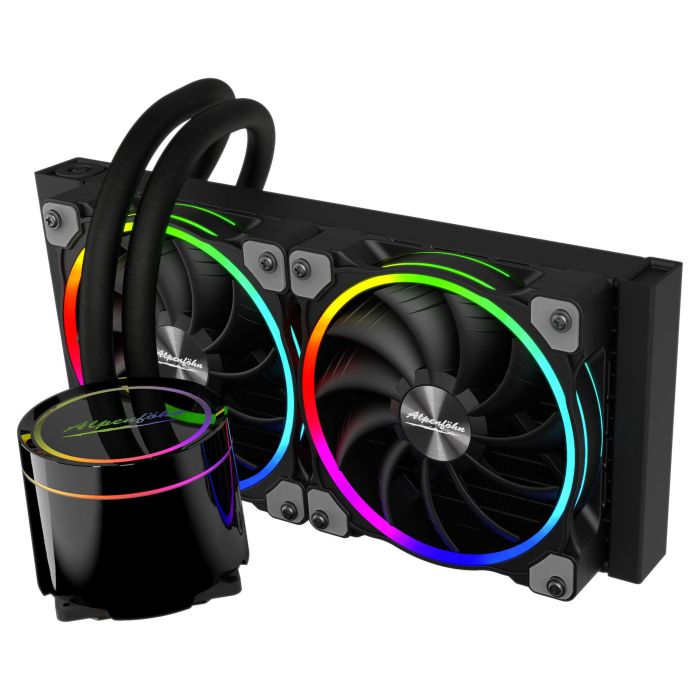 Alpenföhn Gletscherwasser 240 High Speed - Sistema de Refrigeración Líquida AIO, Radiador 240mm, Flujo de Aire 132.4 m³/h, Iluminación LED Multicolor, 84000000181 Alpenföhn Gletscherwasser 240 High Speed - Sistema de Refrigeración Líquida AIO, Radiador 240mm, Flujo de Aire 132.4 m³/h, Iluminación LED Multicolor, 84000000181