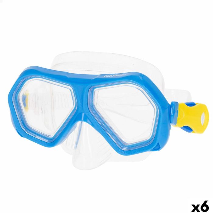 Gafas de Buceo AquaSport Azul (6 Unidades) Gafas de Buceo AquaSport Azul (6 Unidades)
