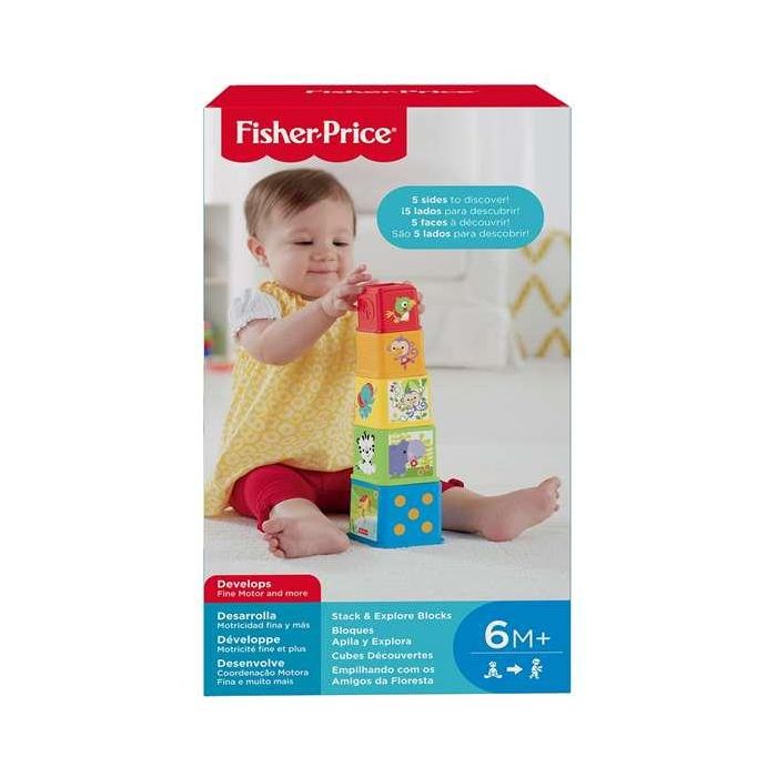 Bloques De Construcción Apila Y Descubre Cdc52 Fisher Price 2