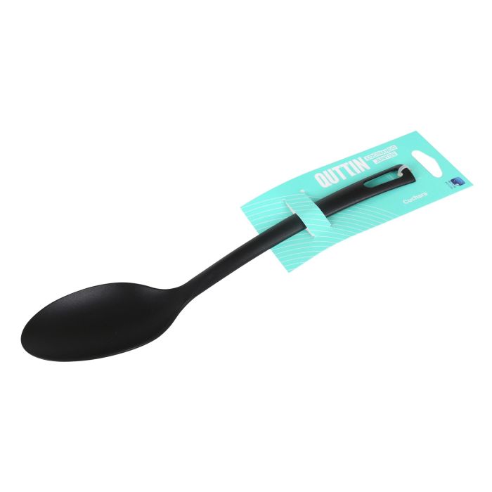 Cuchara de Nylon Quttin 29x6 cm Negra (24 Unidades) 6 Cuchara de Nylon Quttin 29x6 cm Negra (24 Unidades) 6