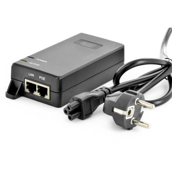 DIGITUS PoE+ Injector. 802.3at. 30 Watt 4 DIGITUS PoE+ Injector. 802.3at. 30 Watt 4