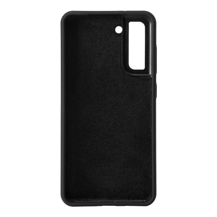 eSTUFF Funda de silicona MADRID para Samsung Galaxy S21 FE 5G - Negra 0 eSTUFF Funda de silicona MADRID para Samsung Galaxy S21 FE 5G - Negra 0