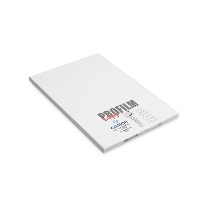 Canson Papel Profilm Copy Acetato 0.1 mm A3 Transparente - Paquete 100 Hojas