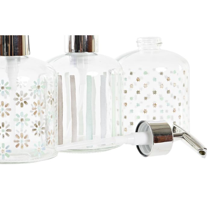 DKD Home Decor Dosificador Urban Cristal ABS Multicolor 350ml 8 x 14 x 8 cm (12 Unidades) 2 DKD Home Decor Dosificador Urban Cristal ABS Multicolor 350ml 8 x 14 x 8 cm (12 Unidades) 2