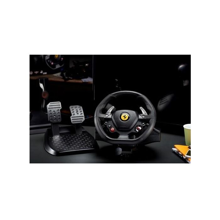 Mando Gaming Inalámbrico Thrustmaster T80 Ferrari 488 GTB Edition Negro PlayStation 4 4